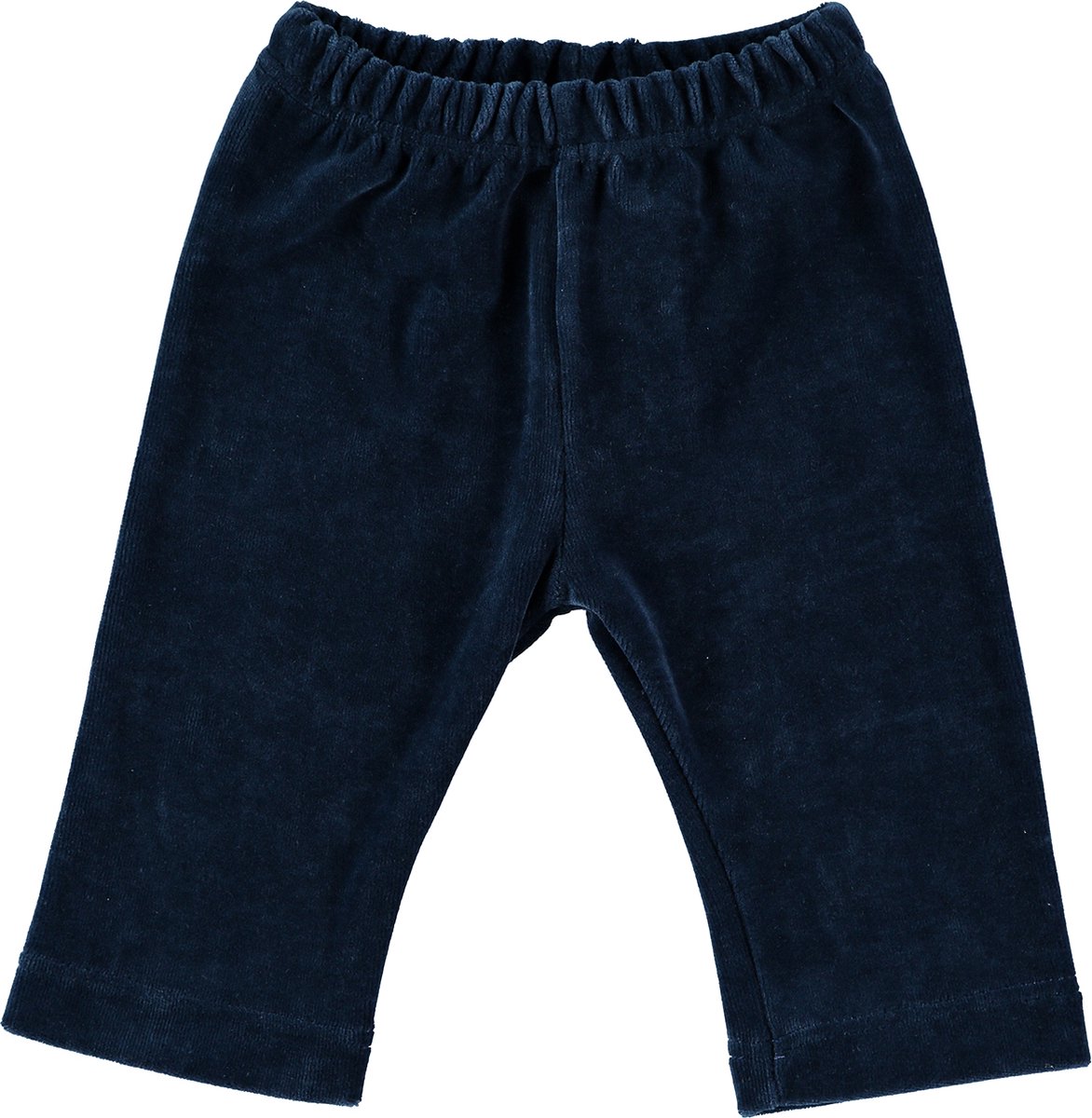 Broek velours donkerblauw 50-56 Limo basics