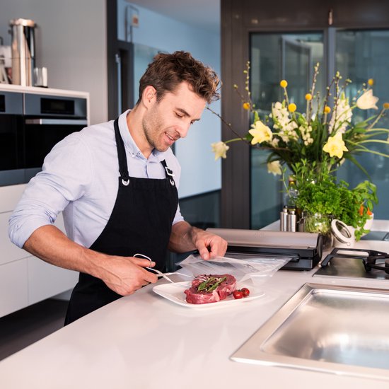 Solis Vac Prestige 575 - Machine Sous Vide Alimentaire - Fonction de Marinage - Gris