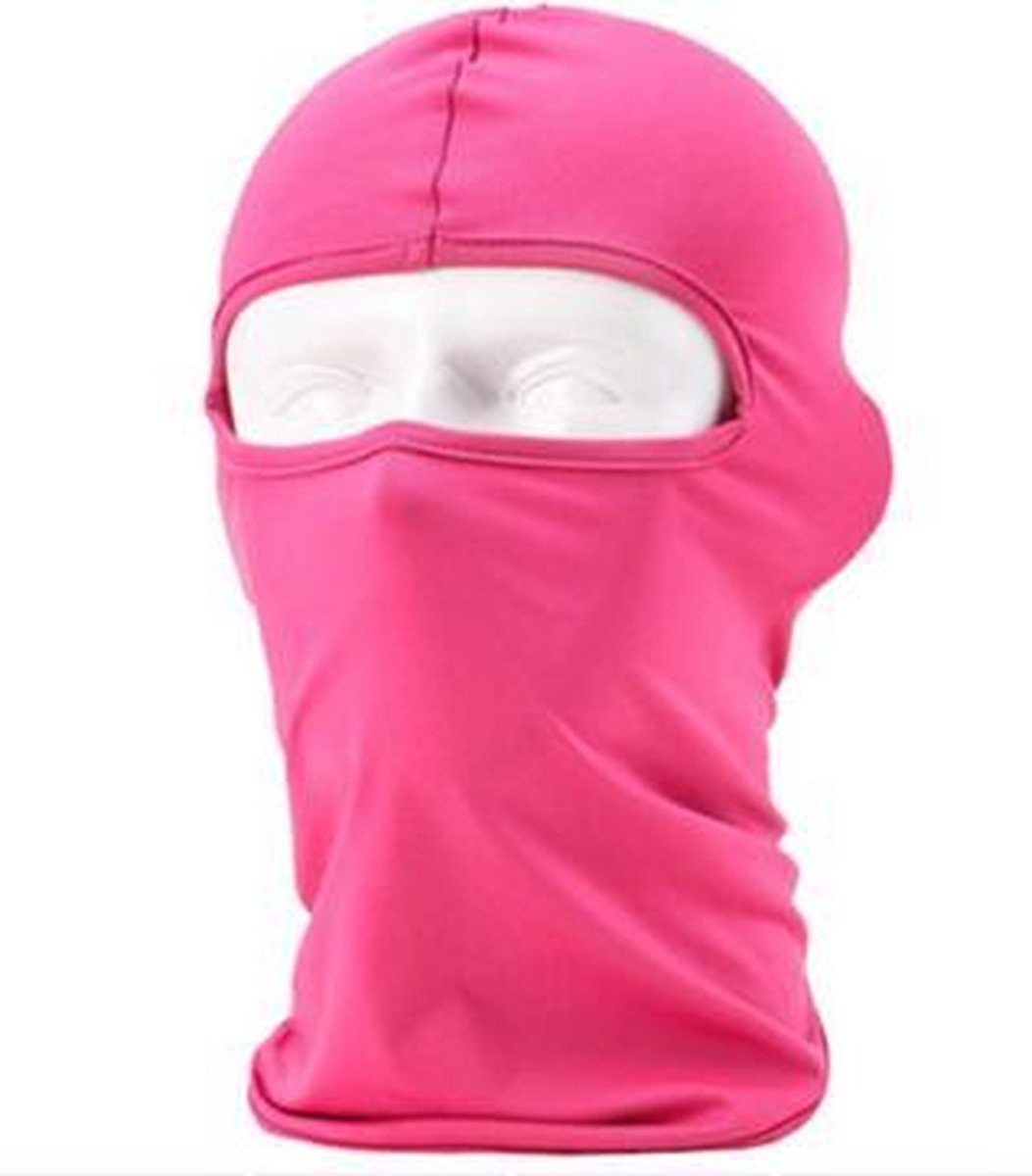 Scoby Bivakmuts voor Snowboarden Skiën Wielrennen & Schaatsen Nekwarmer One Roze