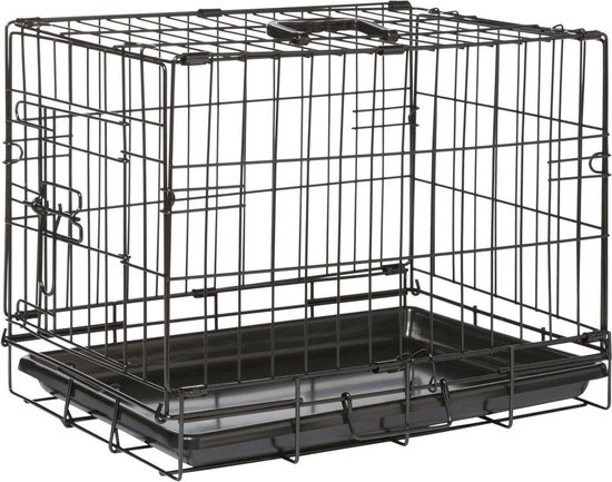 Adori Bench Zwart - Hondenbench - 47x30x37 cm