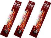Bougies goutte à goutte - 26 cm - 6 pièces - Multicolore
