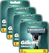 Bol.com Gillette Mach3 - 32 stuks - Scheermesjes aanbieding