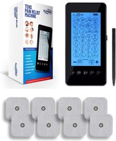 Kluvaro KRES200C Tens Device - Appareil de thérapie par Électrothérapie pour la stimulation musculaire (EMS) et la Thérapie de la douleur (TENS) - 28 programmes - Rechargeable par USB - 16 électrodes