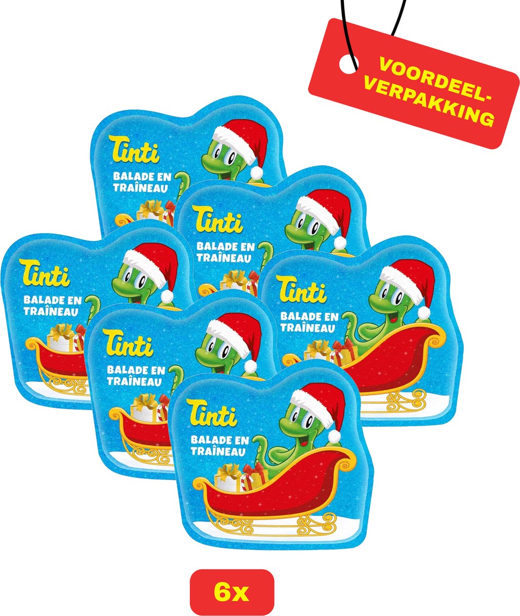 Goedkoopste 6X Tinti badbruistablet Sleeritje XXL blauw - Voordeelverpakking!!