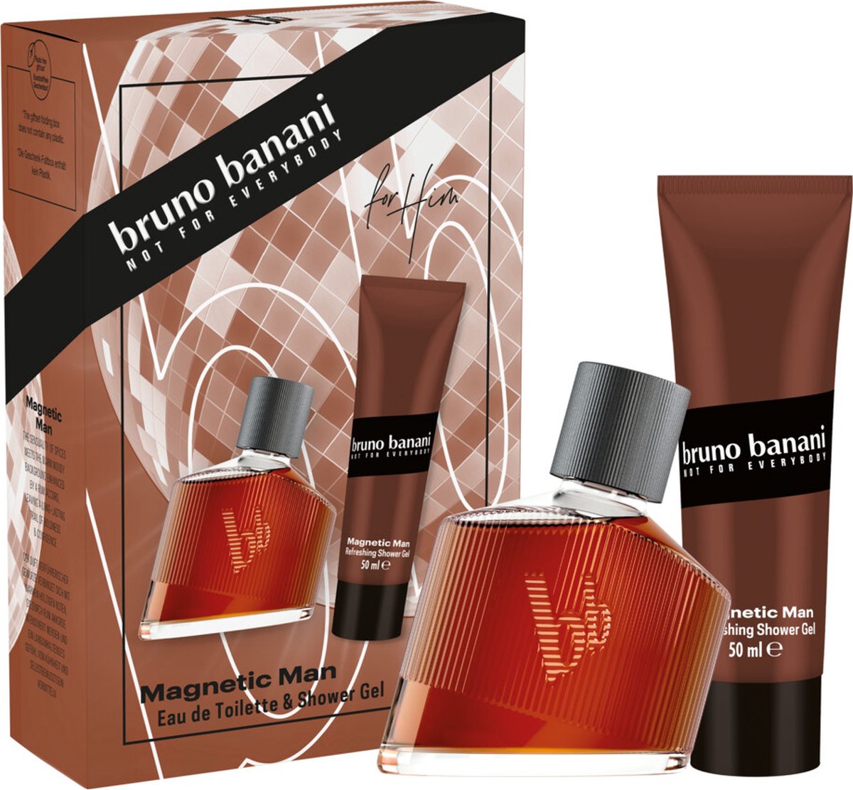 Bol.com Bruno Banani Magnetic Man Geschenkset - 1 set aanbieding