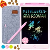 Bol.com LCD Tekentablet "Roze" 10 inch - Educatief Speelgoed - Schoencadeautjes - Sinterklaas Boek - Cadeautjes - Kadootjes - Ca... aanbieding