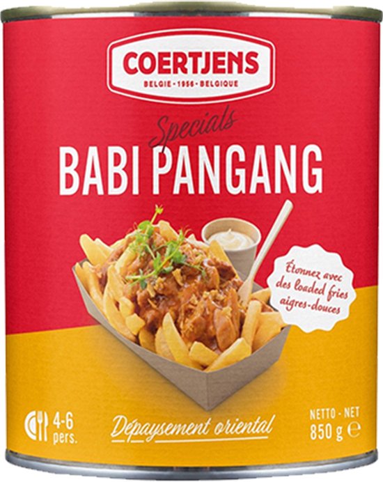 Coertjens Babi pangang 850 gram