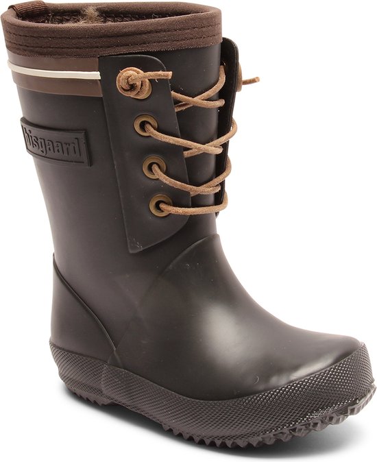Zwarte regen-/winterlaars Lace Thermo van Bisgaard 40