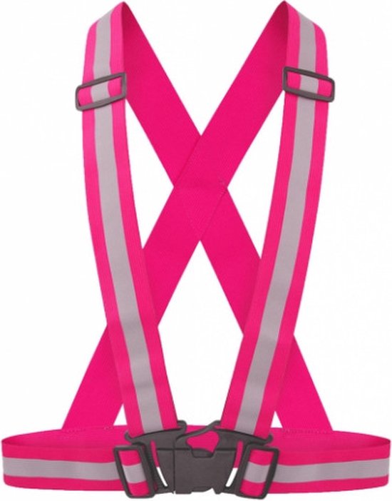 Korntex Elastic Hi-Vis Body Belt Prague KX158 Pink One size bol