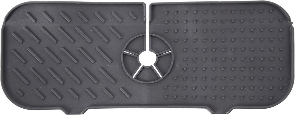 Goedkoopste Afdruipmat voor Gootsteen Silicone 36x14 cm - Gootsteenmat - Gootsteen Mat - Spoelbakmat