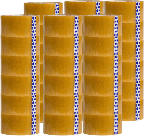 Verpakkingstape transparant 48 mm (66 meter Verpakkingstape transparant 48 mm (66 meter
