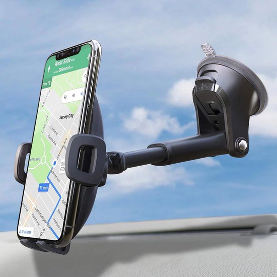 Telefoonhouders Auto met Extra Sterke Zuignap - Voor Raam en Dashboard - GSM / Mobiel Houder - Autohouder telefoon - Accessoires Accessories Interieur