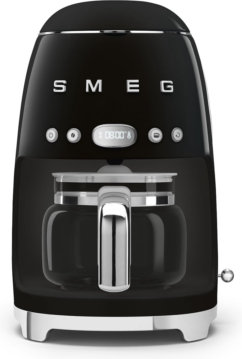 Smeg DCF02BLEU - koffiezetapparaat - zwart