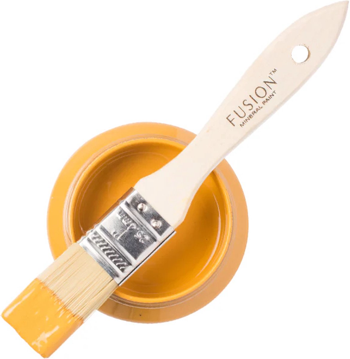 Fusion mineral paint - acryl - geel - meubelverf - Mustard - 500ml