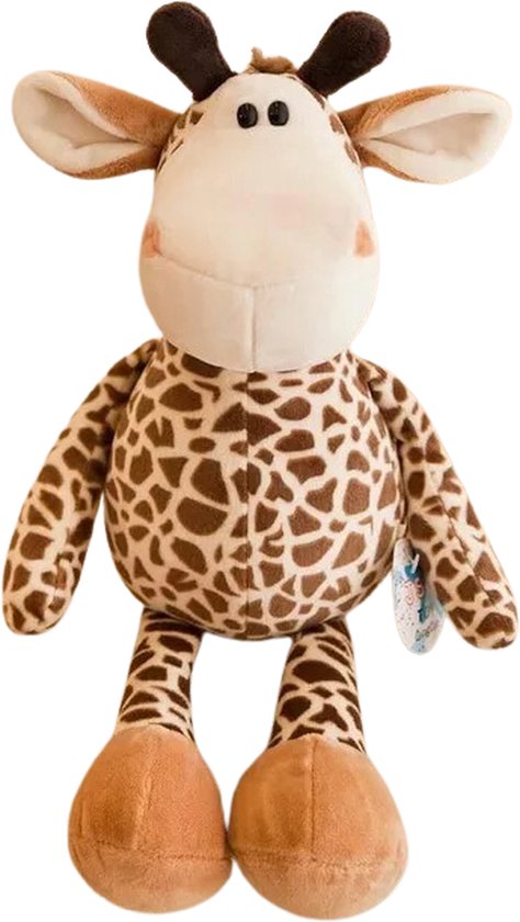 Direkter Fabrik verkauf Giraffe Spielzeug Hochwertiges braunes weiches Plüsch ge