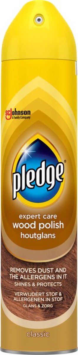 Pledge Houtglans Spray - 3 x 250ml - Voordeelverpakking