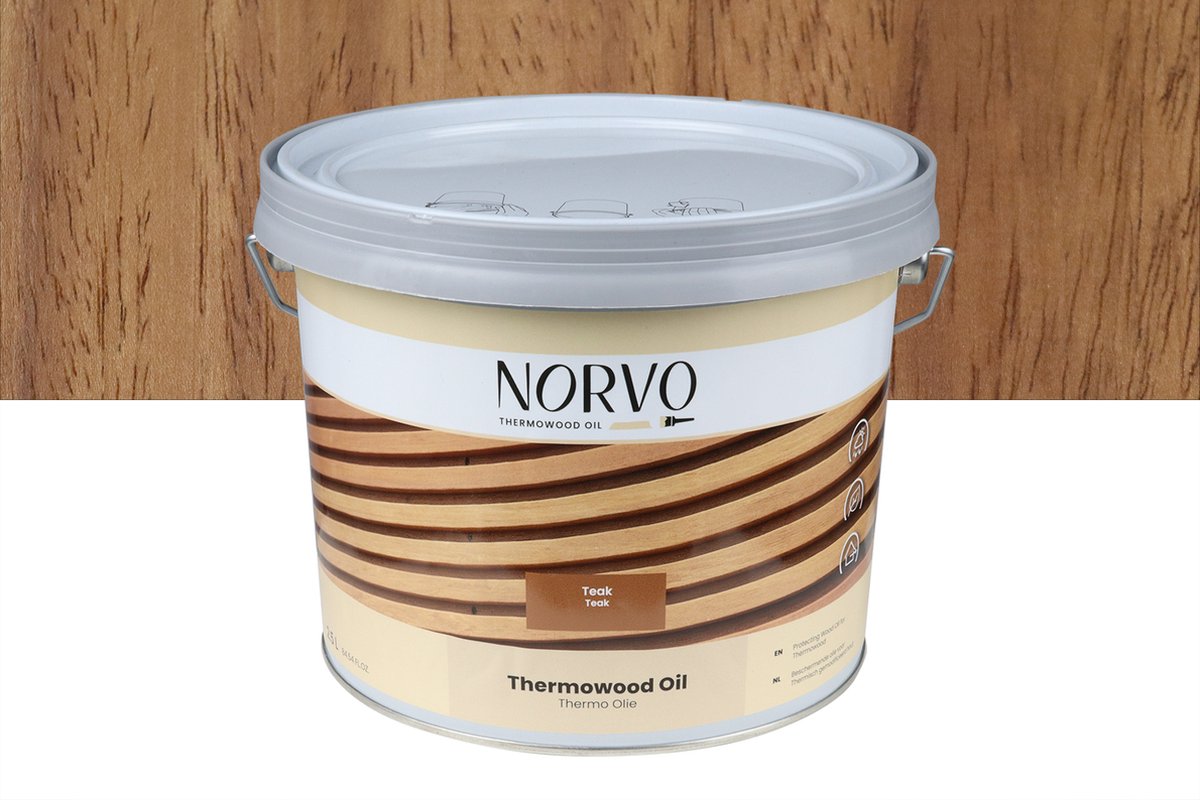 Wovar Norvo | Thermo olie | Teak 2,5 liter