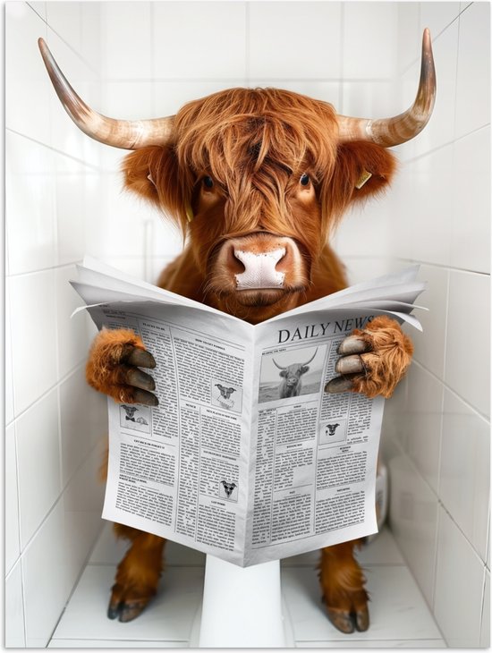 WC Poster - Toilet - Snel in huis - Toilet Poster