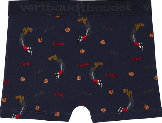 VERTBAUDET Lot De 5 Boxers Garçon En Coton Bio - Imprimés Graphiques Et Rayures - Élastique Large Confy