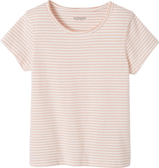 Vertbaudet Lot de 3 T-shirts manches courtes fantaisie fille BASICS