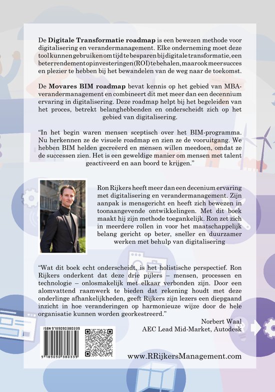 Robin Rijkers Ron Rijkers Management - Boek Digitaal Transformeren - gids voor ...