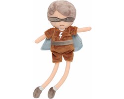 Jollein - Knuffel Superhero - Dave - Superheld - 32cm