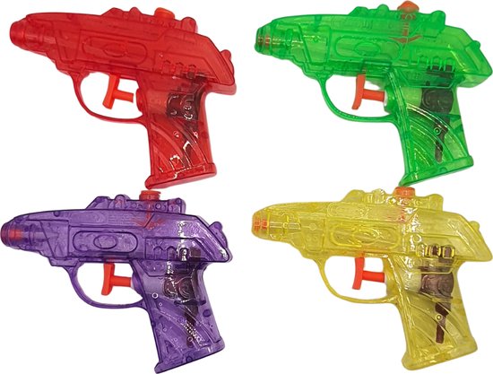 Set van twee Prank Gun, waterstraalpistool voor en achter, omgekeerde waterpistolen, waterpistool, Prank Water Gun, krachtig bidirectioneel waterpistool