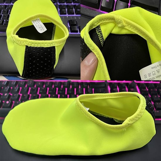 Bovista Chaussures aquatiques pour Enfants et Adultes – Chaussures Aqua – Chaussures aquatiques – Chaussures de natation – Chaussures pour femmes de cours de natation – Rouge – Taille 35,5