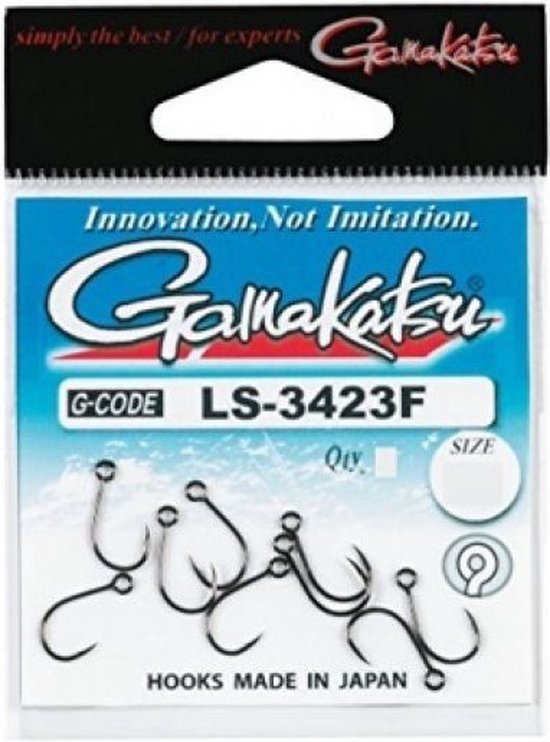 Gamakatsu LS-3423F - size 4 - 1.8 cm van Gamakatsu — afbeelding 4