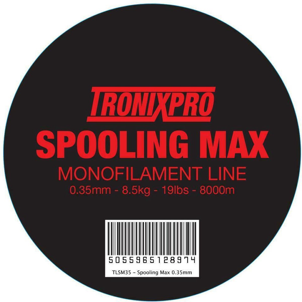 Tronixpro Spooling Max Mono Line 8000m Rood 0.35mm