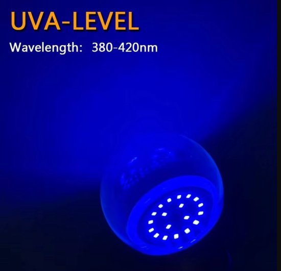 Foto: Zwarte gloeilampen 12w led uv blacklight 395 400nm voor blacklight gloed in het donkere body paint fluorescerende poster neon gloeilamp