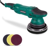 VONROC Excentrische polijstmachine - poetsmachine – 1050W – Ø150MM – Soft start – Incl. 4 schijven, steunschijf & tas