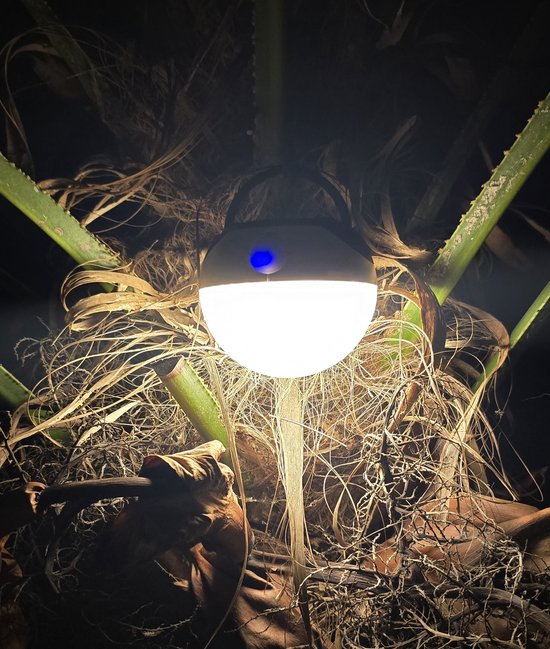 Kampeerlamp - Campinglamp met magneet - Tentlamp USB-C Oplaadbaar - Verstelbaar in kleur en helderheid - Camping Lamp - Met RGB kleuren - Kan SOS-signaal uitzenden in morsecode! van Productpineapple — afbeelding 2