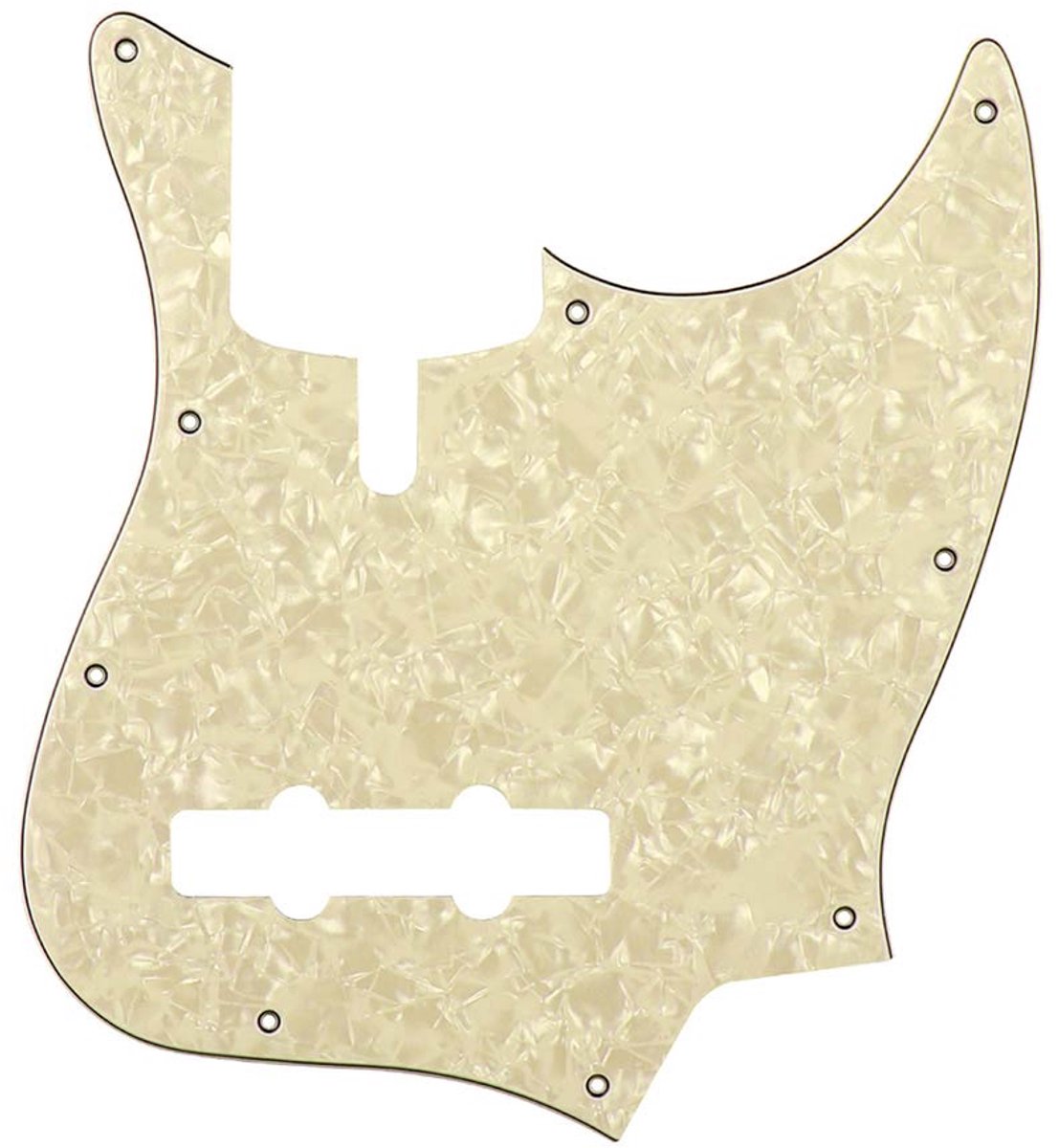 Boston M4V-310-PC pickguard, Sire Marcus Miller V-series 4-string, 3 ply, pearl cream