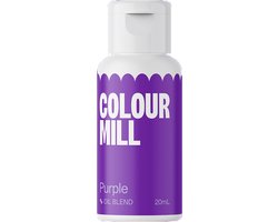 Colour Mill Oil Blend Voedingskleurstof op Oliebasis - Purple - 20ml