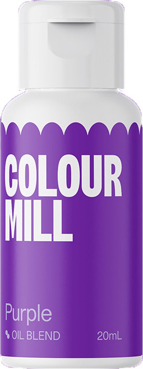 Colour Mill Oil Blend Voedingskleurstof op Oliebasis - Purple - 20ml