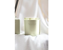 Premium leder geurkaars - cactus blossom