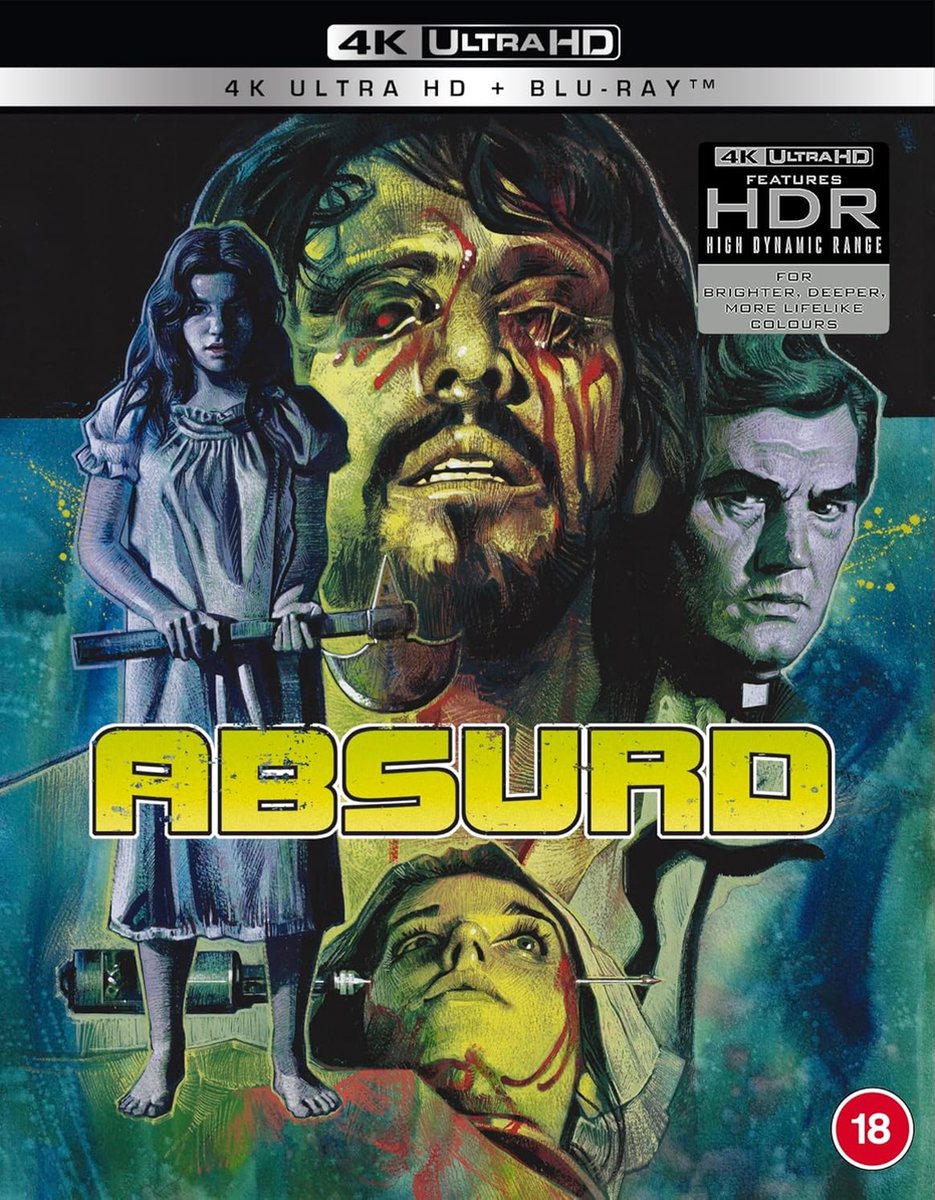 Absurd - 4K UHD + blu-ray - Import-
