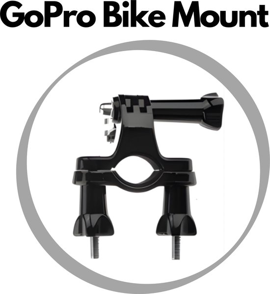 Foto: Gearup fiets mount bike mount stuurhouder gopro mount buisklem fiets motor gopro accessoires mountainbike geschikt voor gopro en actioncams