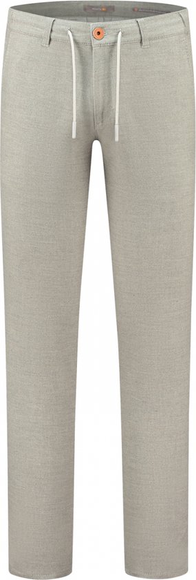 North84 Travel Chino Wol Look Grijs 8414 2002