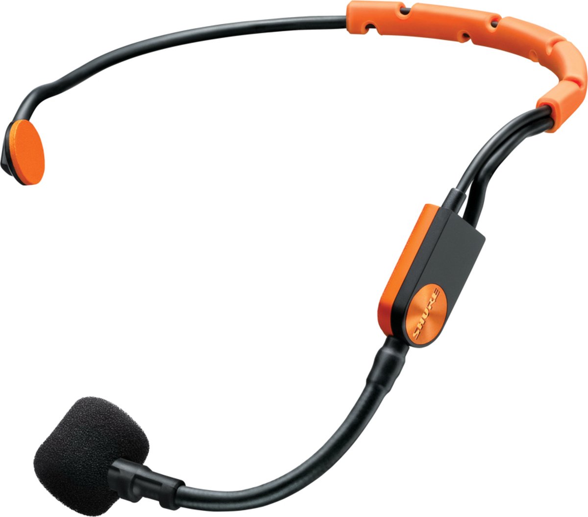 Shure SM31FH Zwart, Oranje Kraagmicrofoon