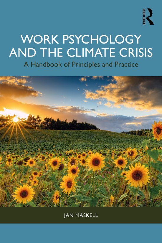 Work Psychology and the Climate Crisis - cover