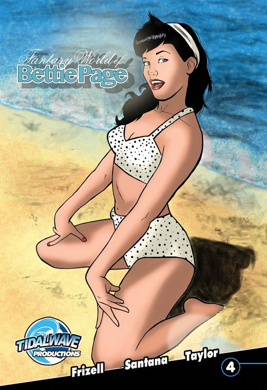 Fantasy World of Bettie Page #4 - cover