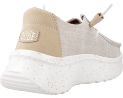 HEYDUDE - Wendy Peak Woven Dames Instappers Natural - Maat 36