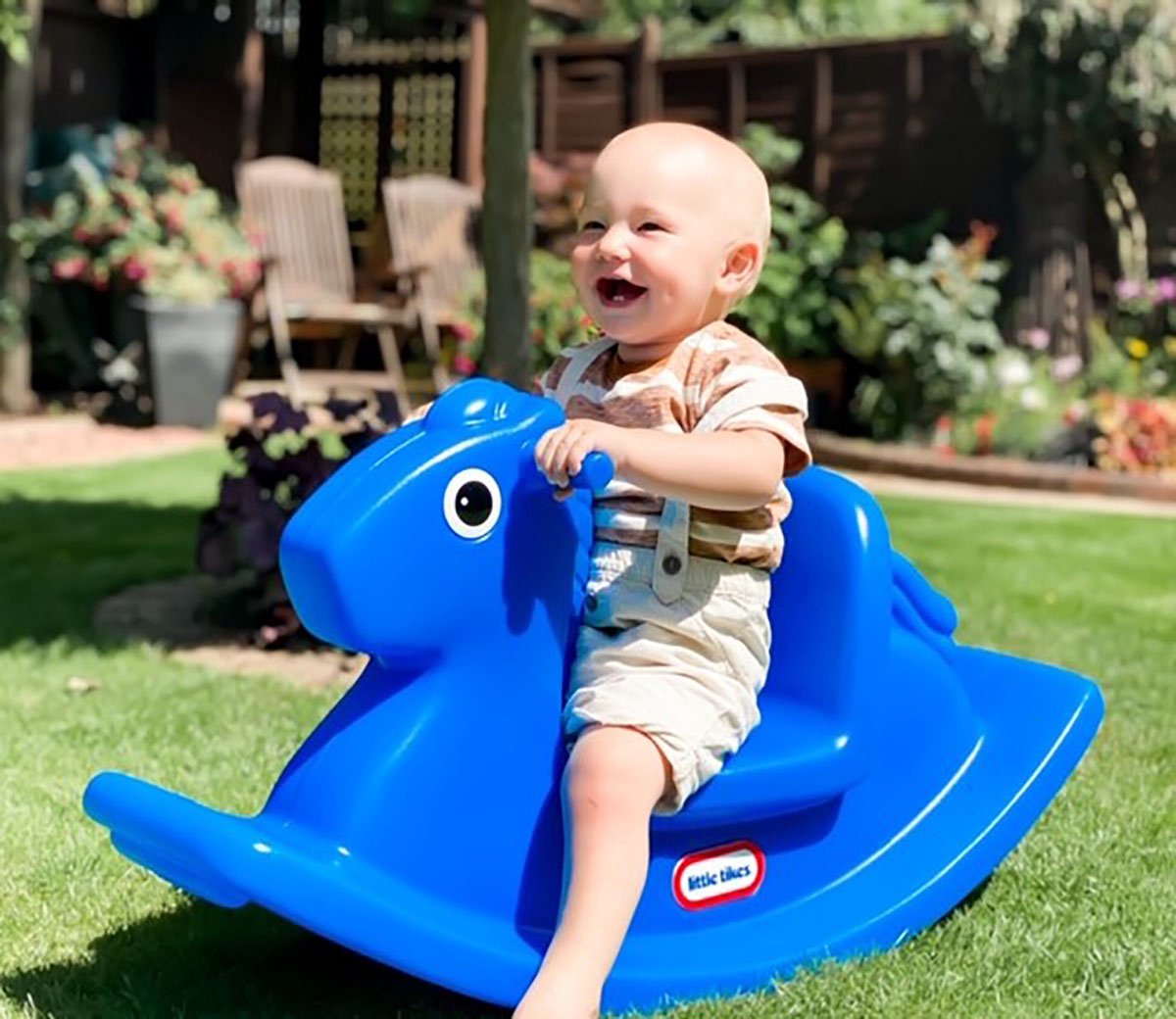 Little Tikes Hobbelpaard - Blauw — afbeelding 19