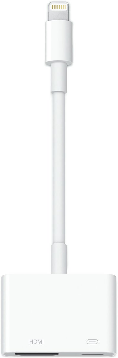 Apple Lightning Digital Av-adapter Lightning-adapter Wit