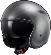 LS2 OF599 Spitfire II Jeans Titanium-06 2XL - Taille 2XL - Casque