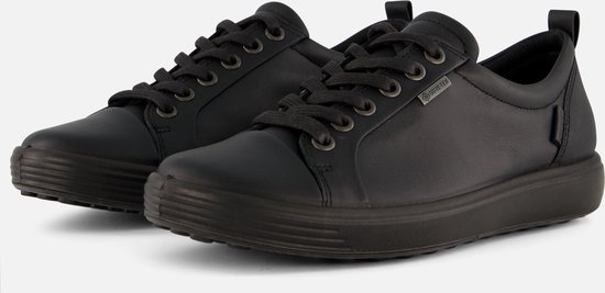Ecco Soft 7 W Sneakers zwart Leer Dames Maat 40 bol