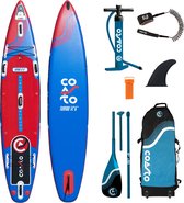 Bol.com Coasto Turbo 12'6" Opblaasbaar SUP board aanbieding