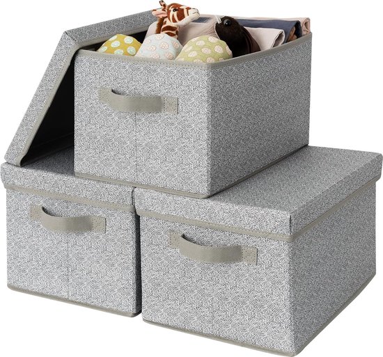 Opbergdozen met deksel voor extra opslag zonder stof Opbergdozen met deksel voor extra opslag zonder stof